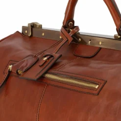 New The Bridge Story Viaggio Reisetasche Leder 50 cm marrone