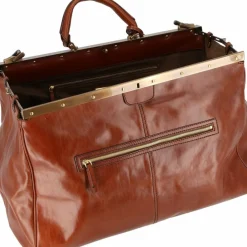 New The Bridge Story Viaggio Reisetasche Leder 50 cm marrone