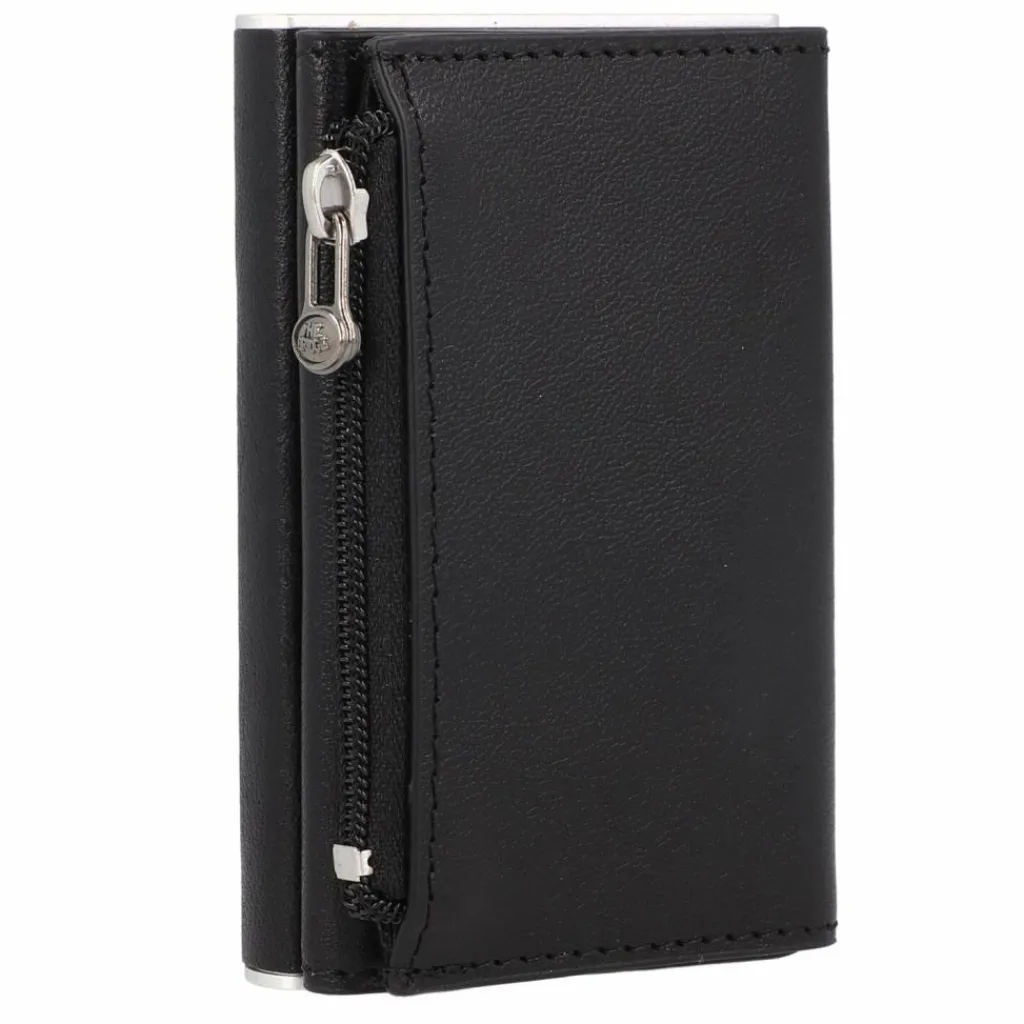 Discount The Bridge Stouo Geldbörse RFID Schutz Leder 6.5 cm nero