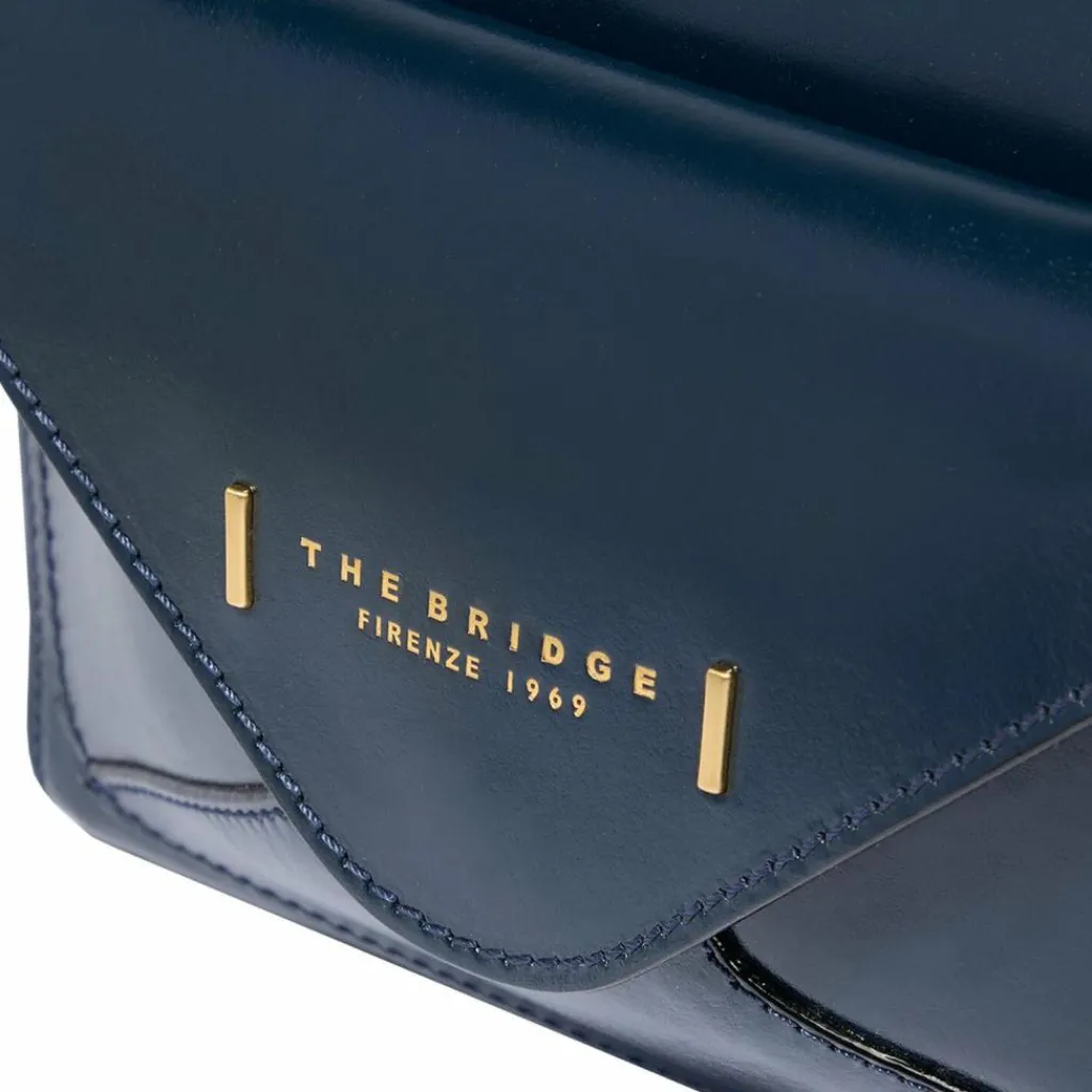 Online The Bridge Umhängetasche Leder 20 cm oltremare