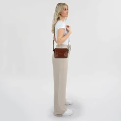 The Bridge Umhängetasche Leder 20 cm