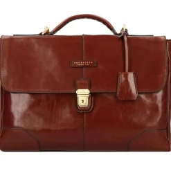 The Bridge Vespucci Aktentasche Leder 40 cm Laptopfach