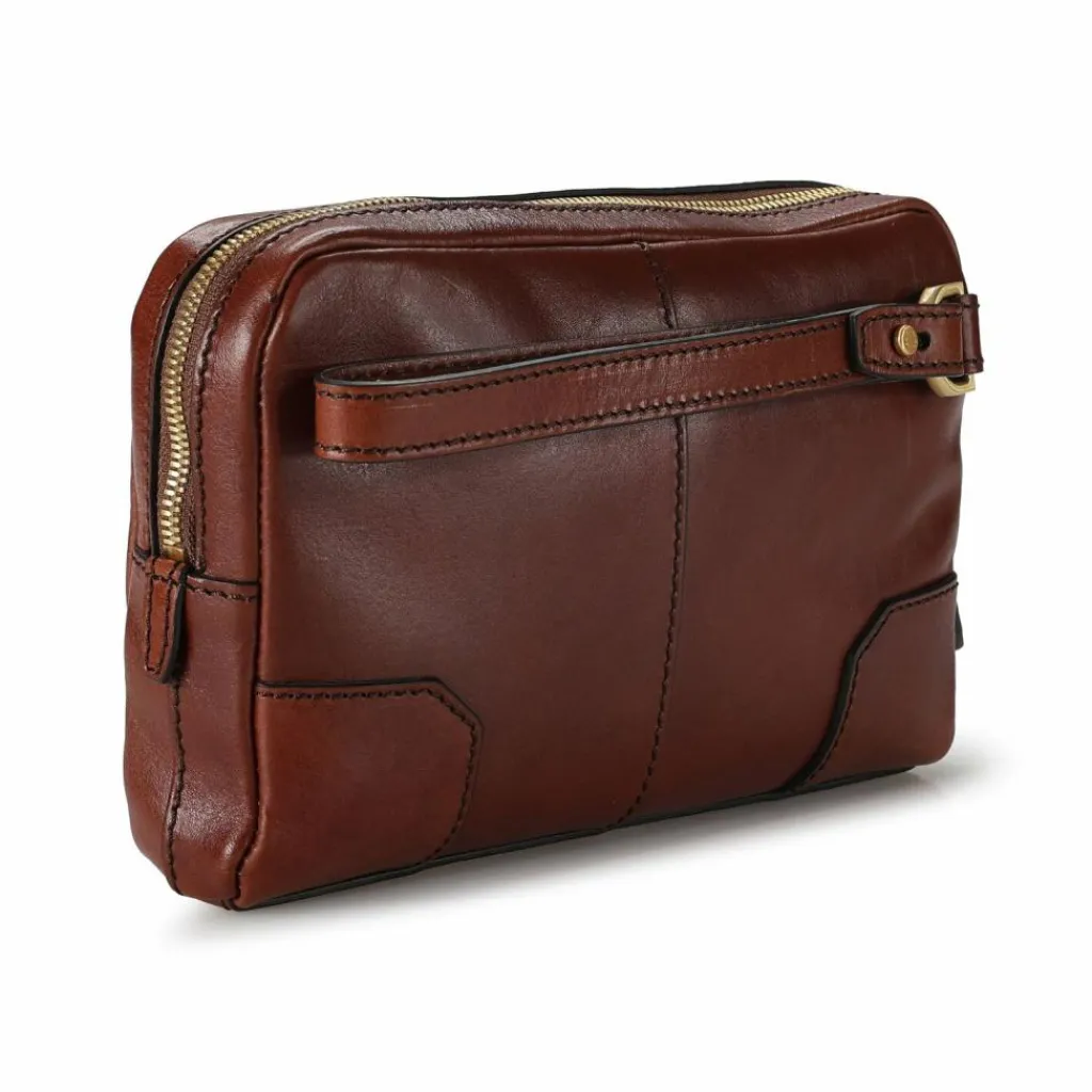 The Bridge Abendtaschen & Clutches<Vespucci Clutch Tasche Leder 32 cm marrone