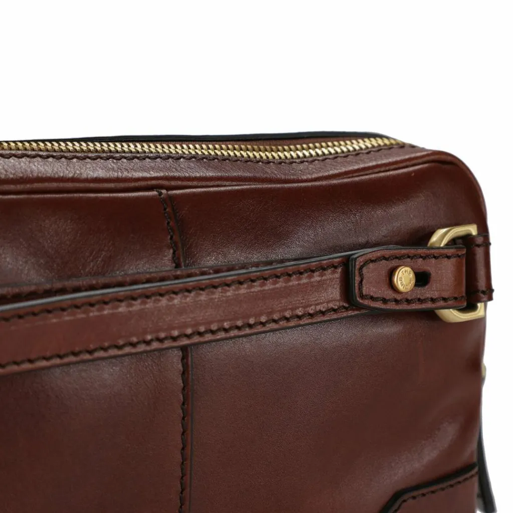 The Bridge Abendtaschen & Clutches<Vespucci Clutch Tasche Leder 32 cm marrone
