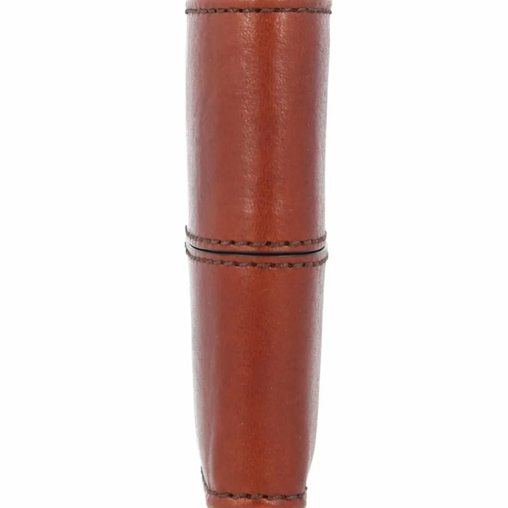 The Bridge Herrengeldbörsen Querformat<Vespucci Geldbörse Leder 12 cm brown-gold