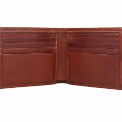 The Bridge Herrengeldbörsen Querformat<Vespucci Geldbörse Leder 12 cm brown-gold