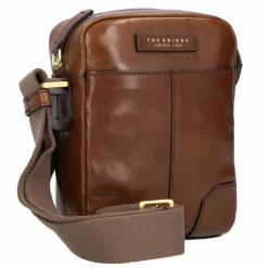 The Bridge Umhängetaschen<Vespucci Umhängetasche Leder 16 cm brown-gold