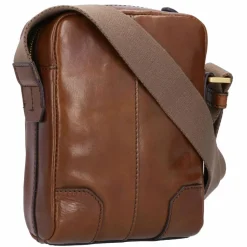 The Bridge Umhängetaschen<Vespucci Umhängetasche Leder 16 cm brown-gold