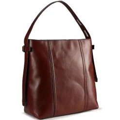 The Bridge Schultertaschen|Henkeltaschen<Vigna Nuov Schultertasche Leder 34 cm brown