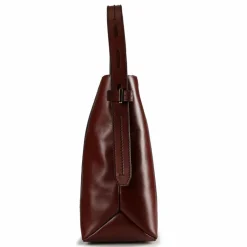 The Bridge Schultertaschen|Henkeltaschen<Vigna Nuov Schultertasche Leder 34 cm brown