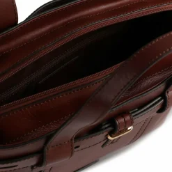 The Bridge Vigna_Nuov Schultertasche Leder 34 cm brown