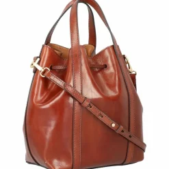 The Bridge Henkeltaschen|Beuteltaschen<Vittoria Beuteltasche Leder 25 cm marrone