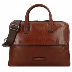 The Bridge Laptoptaschen|Aktentaschen<Williamsburg Aktentasche Leder 37 cm Laptopfach marrone
