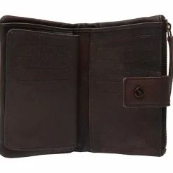 The Chesterfield Brand Damengeldbörsen Querformat<Amalfi Geldbörse Leder 14.5 cm brown