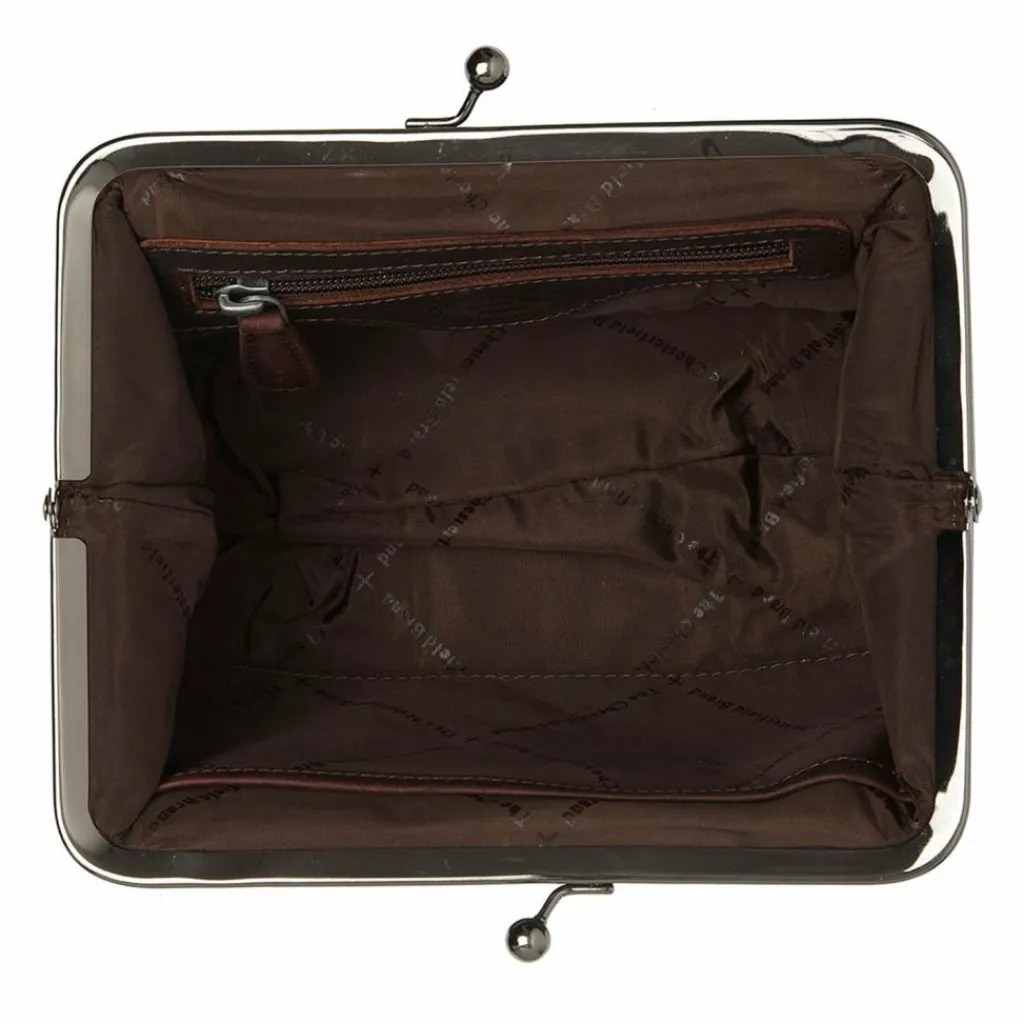 The Chesterfield Brand Schultertaschen<Andrade Schultertasche Leder 23 cm brown