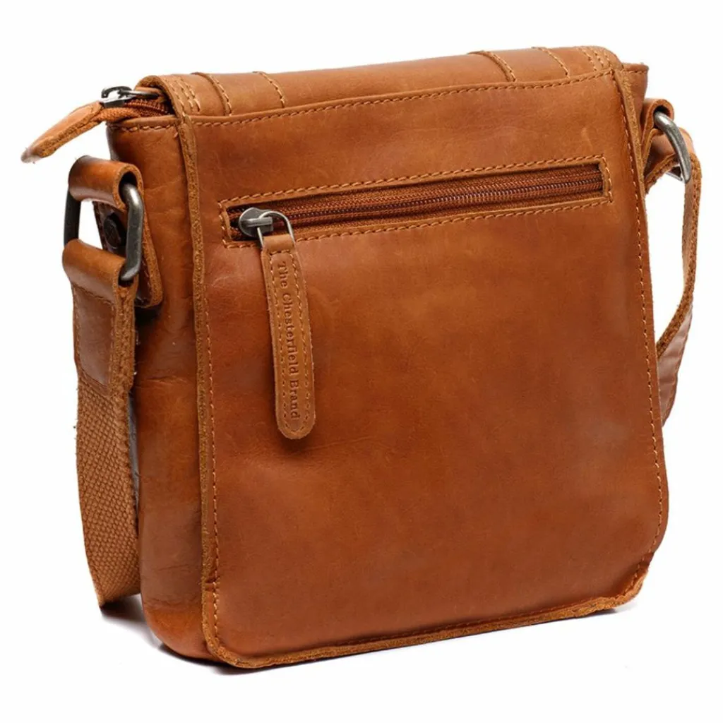 Clearance The Chesterfield Brand Ariano Umhängetasche Leder 17 cm cognac