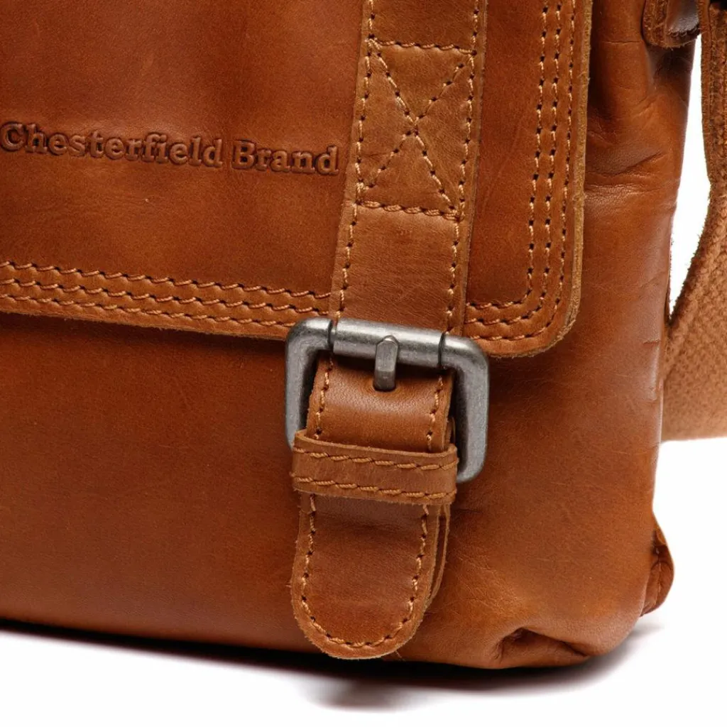 Clearance The Chesterfield Brand Ariano Umhängetasche Leder 17 cm cognac