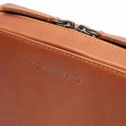 New The Chesterfield Brand Ardan Elektroniktasche Leder 17,5 cm cognac