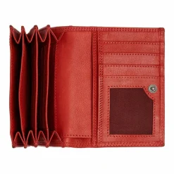 Online The Chesterfield Brand Avola Geldbörse RFID Schutz Leder 14 cm red