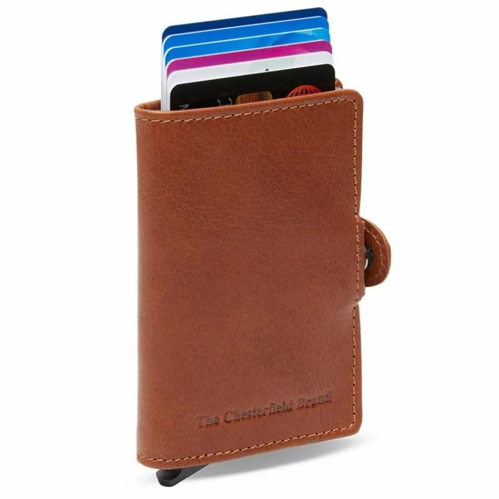 The Chesterfield Brand Baldwin Kreditkartenetui RFID Schutz Leder 6.5 cm