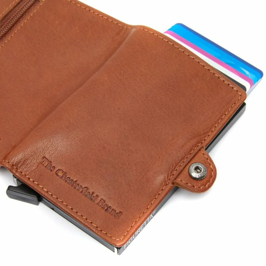 The Chesterfield Brand Baldwin Kreditkartenetui RFID Schutz Leder 6.5 cm