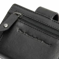 The Chesterfield Brand Herrengeldbörsen Querformat<Barrea Geldbörse RFID Schutz Leder 7 cm black