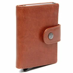 The Chesterfield Brand Barrea Geldbörse RFID Schutz Leder 7 cm cognac