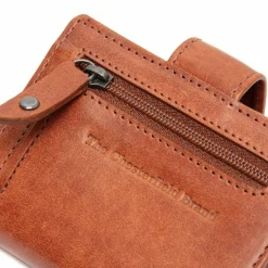 The Chesterfield Brand Barrea Geldbörse RFID Schutz Leder 7 cm cognac