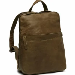 The Chesterfield Brand Lederrucksäcke|Daypacks<Bern Daypack Leder 32 cm olive green
