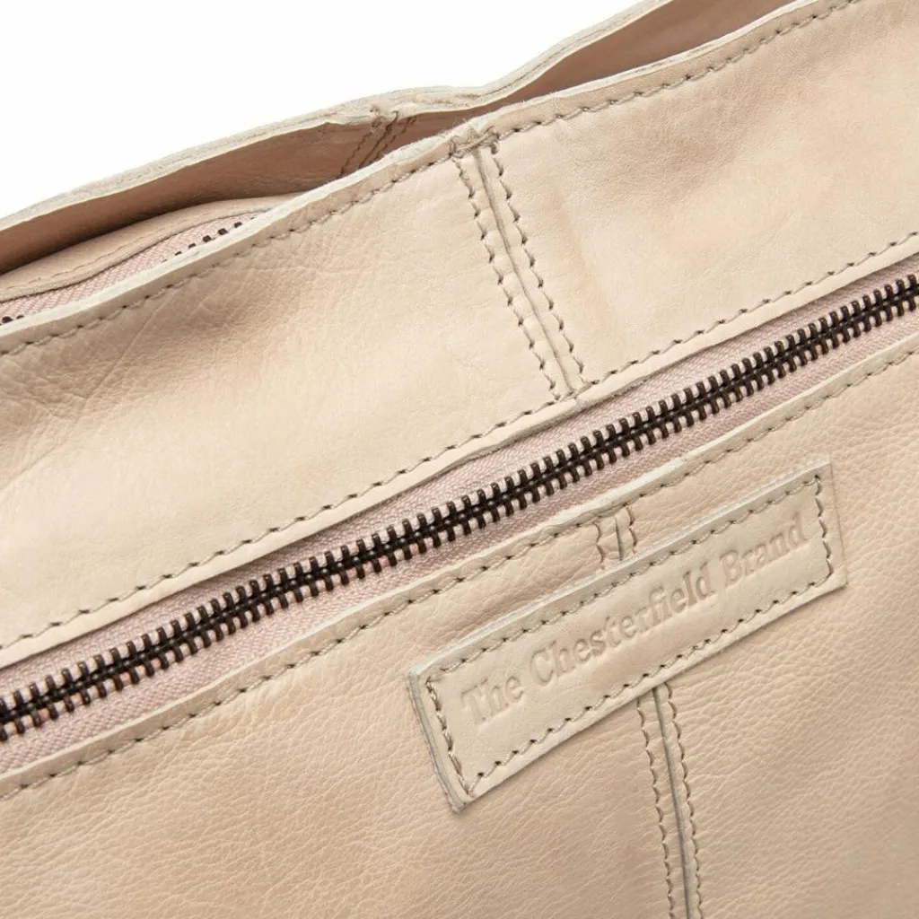 The Chesterfield Brand Schultertaschen<Bolivia Schultertasche Leder 32 cm beige