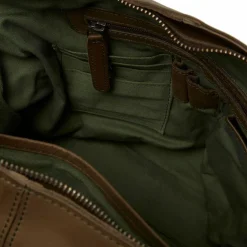 The Chesterfield Brand Schultertaschen<Bolivia Schultertasche Leder 32 cm olive green