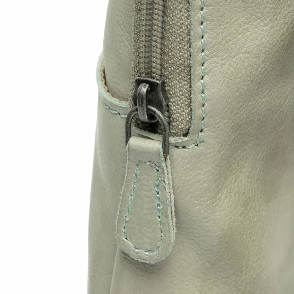 Clearance The Chesterfield Brand Cambridge Mini Bag Umhängetasche Leder 12 cm ocean blue