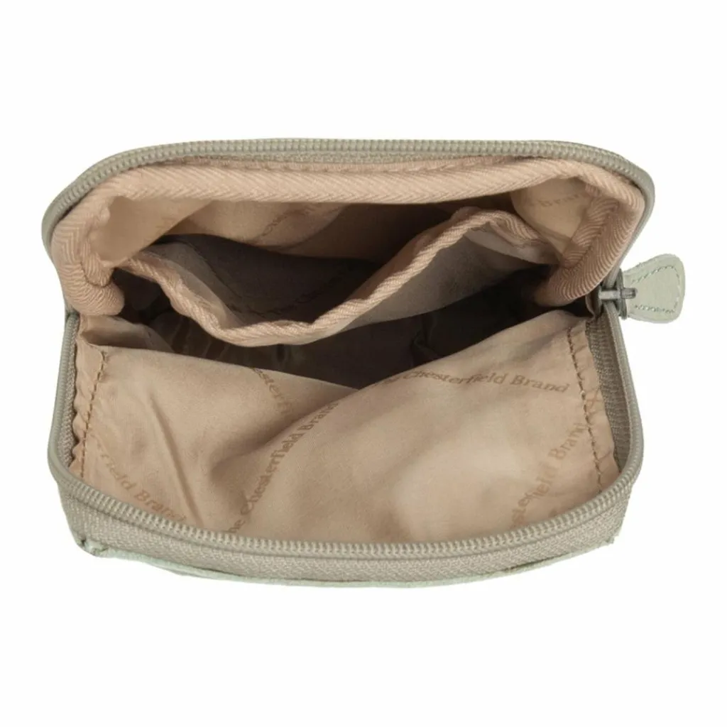 Clearance The Chesterfield Brand Cambridge Mini Bag Umhängetasche Leder 12 cm ocean blue