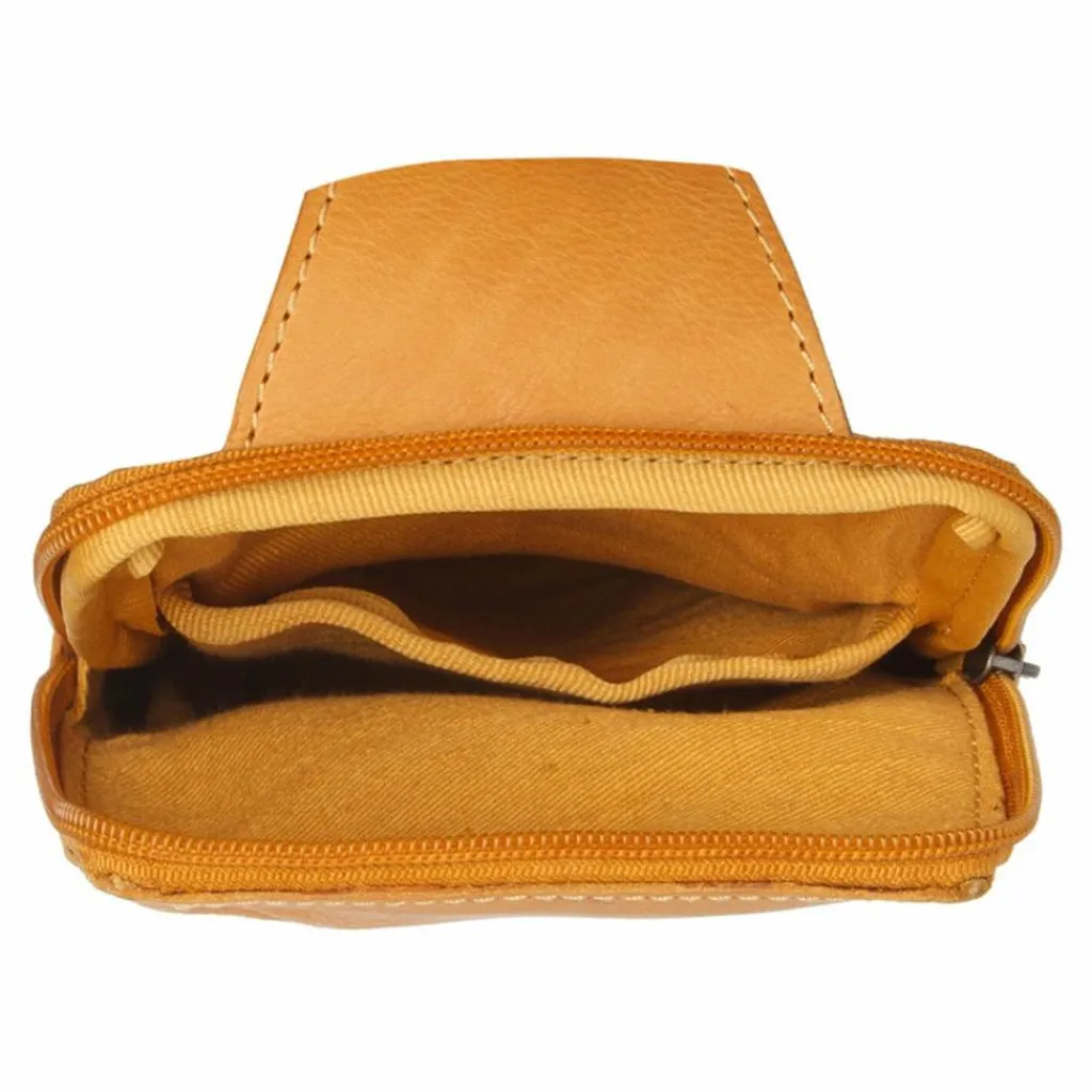 The Chesterfield Brand Mini Bags|Umhängetaschen<Cambridge Mini Bag Umhängetasche Leder 12 cm ocher yellow