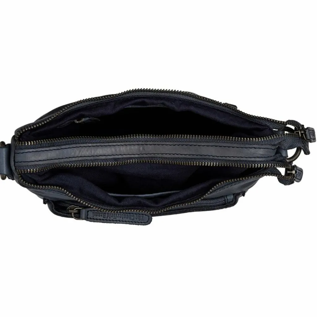 Clearance The Chesterfield Brand Caroline Schultertasche Leder 23 cm navy
