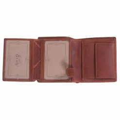 Discount The Chesterfield Brand Carl Geldbörse RFID Schutz Leder 8.5 cm cognac