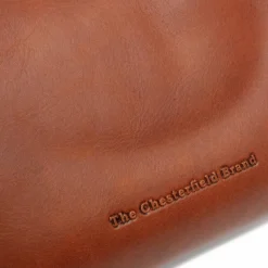 Sale The Chesterfield Brand Christie Schultertasche Leder 23 cm cognac