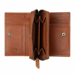 The Chesterfield Brand Damengeldbörsen Hochformat<Dalma Geldbörse RFID Schutz Leder 9.5 cm cognac