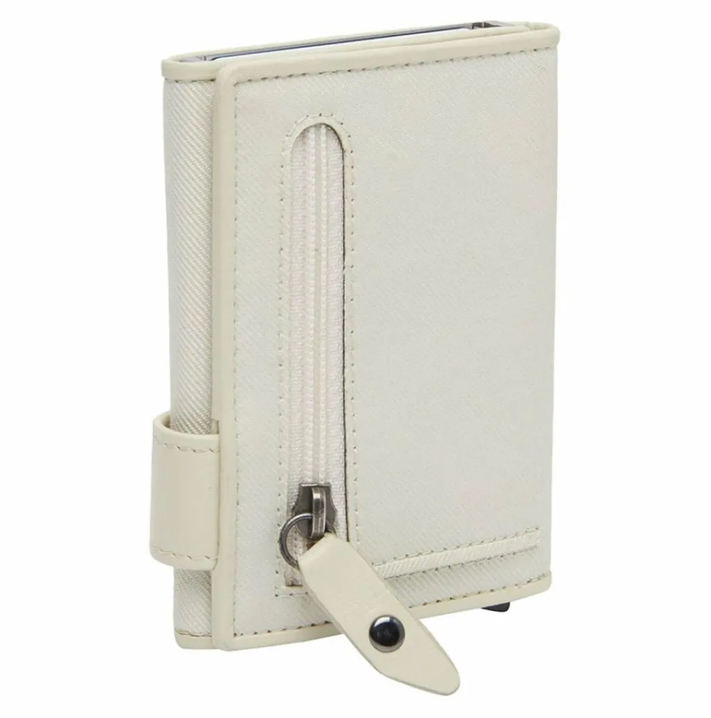 The Chesterfield Brand Delsbo Geldbörse RFID Schutz Leder 7.5 cm off white