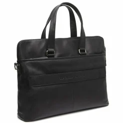 Hot The Chesterfield Brand Elvas Aktentasche Leder 40 cm Laptopfach black