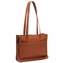 The Chesterfield Brand Estella Shopper Tasche Leder 30 cm cognac