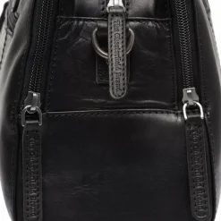 Sale The Chesterfield Brand Ezra Schultertasche Leder 25 cm black