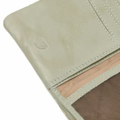 Clearance The Chesterfield Brand Fresno Geldbörse RFID Schutz Leder 10 cm ocean blue