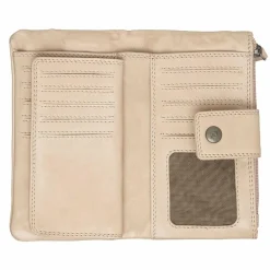 The Chesterfield Brand Damengeldbörsen Hochformat<Fresno Geldbörse RFID Schutz Leder 10 cm beige