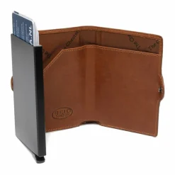 Discount The Chesterfield Brand Francis Geldbörse RFID Schutz Leder 6.5 cm cognac