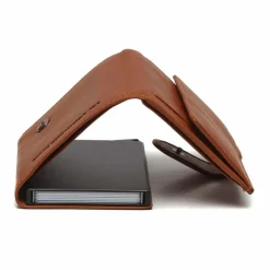 Hot The Chesterfield Brand Frankfurt Kreditkartenetui RFID Schutz Leder 7.5 cm cognac