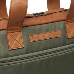 Clearance The Chesterfield Brand Fusion Narvik Aktentasche 40 cm Laptopfach steel green