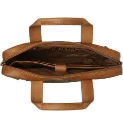 Clearance The Chesterfield Brand Fusion Narvik Aktentasche 40 cm Laptopfach steel green