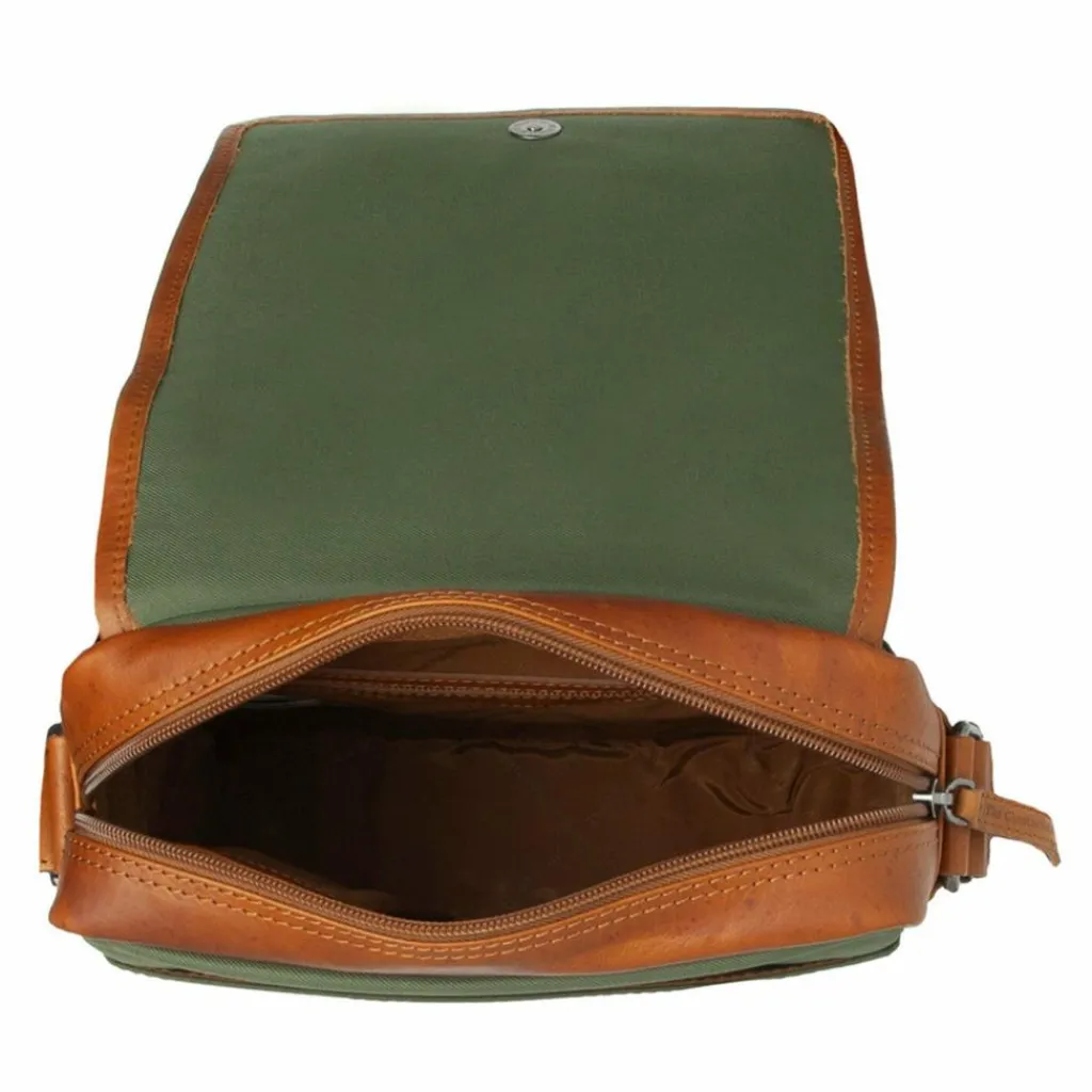 Best The Chesterfield Brand Fusion Mikeli Umhängetasche 22 cm olive green