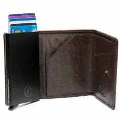 The Chesterfield Brand Damengeldbörsen Querformat<Gabriela Geldbörse RFID Schutz Leder 7 cm brown